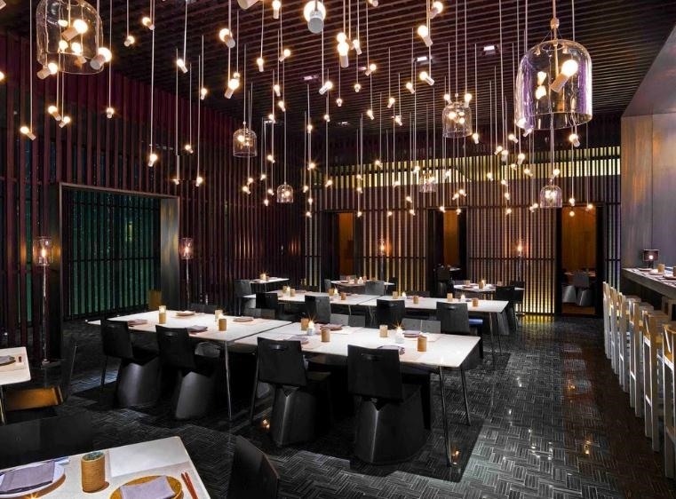 Bóng bulb trang trí nhà hàng